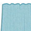 vidaXL Rideaux en voile avec boucles 2 pcs turquoise 140x260 cm