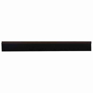 vidaXL Brosses de porte adh&eacute;sives 2 pc 100 cm Alliage d'Aluminium