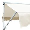 vidaXL Auvent sur pied 600 x 300 cm Cr&egrave;me