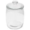 vidaXL Pots de conservation en verre avec couvercle 2 pcs 2000 ml