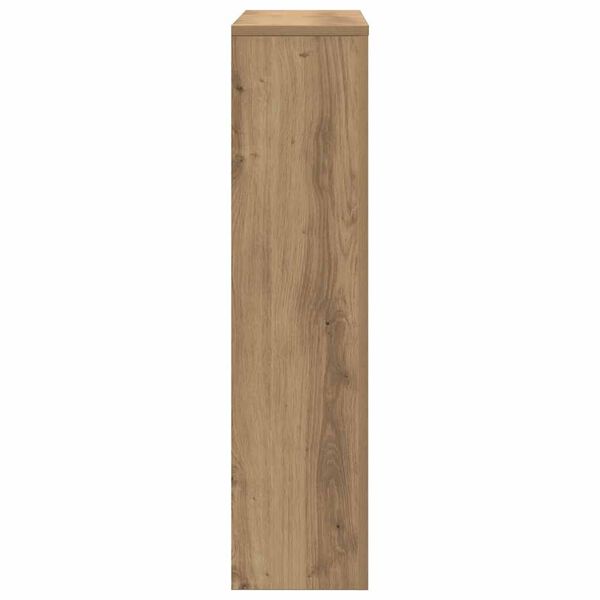 vidaXL Cache-radiateur ch&ecirc;ne artisanal 104x20x82 cm bois d'ing&eacute;nierie