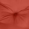 vidaXL Coussins de chaise &agrave; dossier haut lot de 6 rouge m&eacute;lang&eacute; tissu