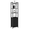 vidaXL Biblioth&egrave;que Ch&ecirc;ne noir 40 x 24 x 161 cm Bois d'ing&eacute;nierie
