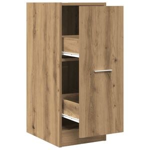 vidaXL Armoire d'apothicaire ch&ecirc;ne artisanal bois d'ing&eacute;nierie