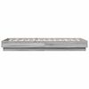 vidaXL Cadre de lit sans matelas sonoma gris 90x190 cm