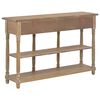 vidaXL Table console 110x30x76 cm bois d'ingénierie
