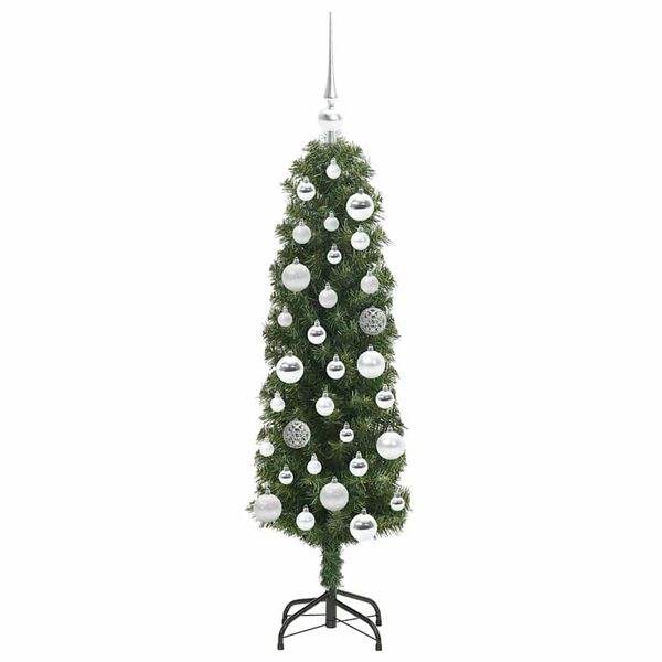 vidaXL Sapin de No&euml;l artificiel Vert 120 cm PVC et acier et plastique
