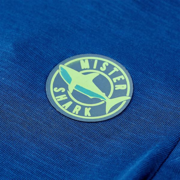 T-shirt pour enfants bleu foncé 92