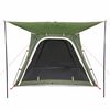 vidaXL Tente de camping 4 personnes vert libération rapide imperméable