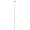 vidaXL T&ecirc;te de lit Blanc Brillant 90 cm Bois d'ing&eacute;nierie