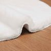 vidaXL Tapis en Fourrure Synth&eacute;tique de Lapin Olite Blanc 80 x 120 cm