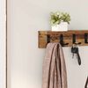 vidaXL Porte-manteau mural Bois ancien 80 x 10,5 x 10,5 cm