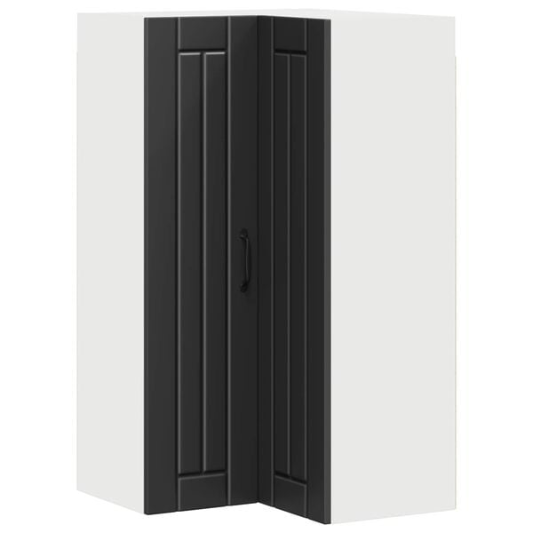vidaXL Armoire de cuisine Lucca Noir 57 x 57 x 100 cm
