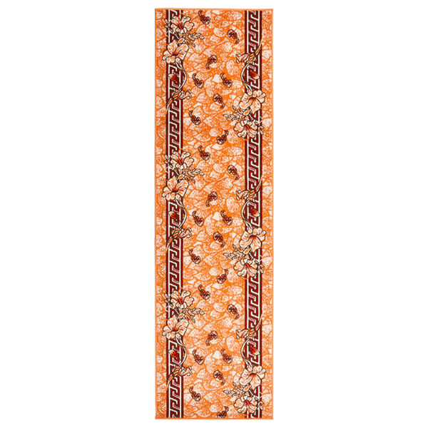 vidaXL Tapis BCF Terre cuite 80x300 cm