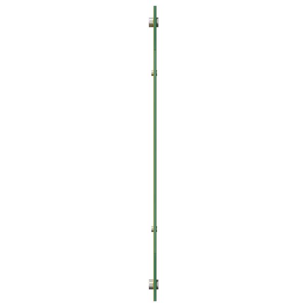vidaXL Protection de cuisine Jaune 120 x 60 x 0,6 cm verre tremp&eacute;