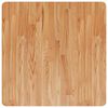 vidaXL Dessus de table carr&eacute; Marron clair70x70x2,5cm Bois ch&ecirc;ne trait&eacute;