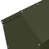 vidaXL Mangeoire pour poules Vert olive 40 x 40 x 45 cm