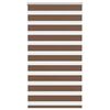 vidaXL Store z&egrave;bre marron 90x150 cm largeur du tissu 85,9 cm polyester