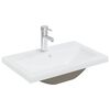 vidaXL Ensemble de meubles de salle de bain 5 pcs ch&ecirc;ne sonoma