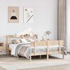 vidaXL Cadre de lit sans matelas 120x200 cm bois de pin massif