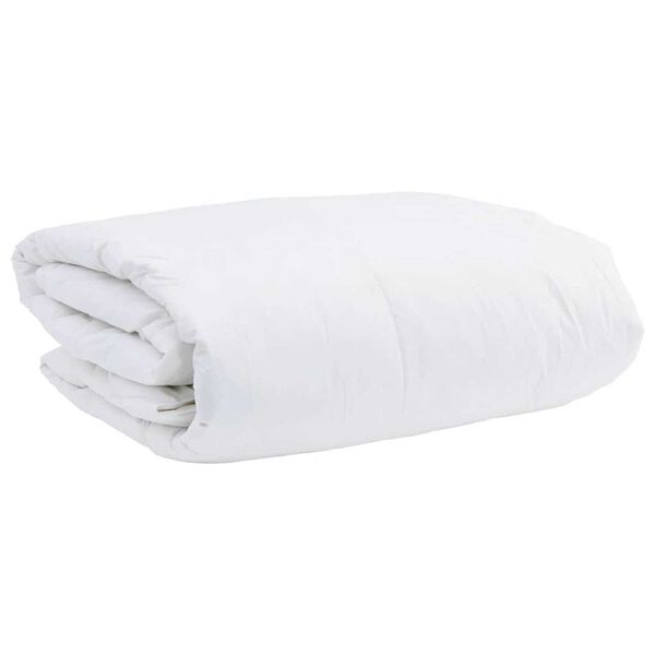 vidaXL Duvet d'hiver Blanc 135 x 220 cm Plume