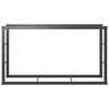 vidaXL Portant de bois de chauffage noir 110x30x61 cm acier