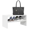 vidaXL Étagère à chaussures empilable blanc 60x30x30,5 cm