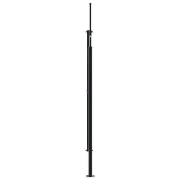 vidaXL Auvent lat&eacute;ral r&eacute;tractable marron 200x600 cm