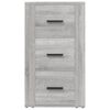 vidaXL Buffet Sonoma gris 40x33x70 cm Bois d'ing&eacute;nierie