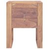 vidaXL Table de chevet 40x30x50 cm bois de teck massif