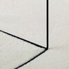 vidaXL Tapis OVIEDO &agrave; poils courts cr&egrave;me &Oslash; 120 cm