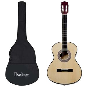 vidaXL Guitare classique avec sac pour d&eacute;butants 4/4 39