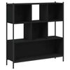 vidaXL Biblioth&egrave;que noir 102x28x172 cm bois d'ing&eacute;nierie