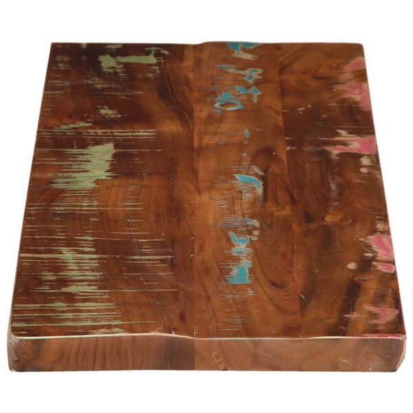 vidaXL Dessus de table 70x20x3,8 cm rectangulaire bois massif r&eacute;cup&eacute;r&eacute;