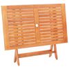 vidaXL Ensemble &agrave; manger d'ext&eacute;rieur 5pcs Gris Bois eucalyptus solide