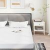 vidaXL Prot&egrave;ge-matelas blanc 140x220 cm imperm&eacute;able