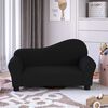 vidaXL Canap&eacute; pour enfants Noir Tissu