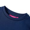 Sweatshirt pour enfants bleu marine 104