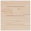 vidaXL Dessus de table 50x50x1,7 cm carr&eacute; bois de pin massif