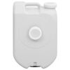 vidaXL R&eacute;servoir d'eau portable avec adaptateur 24 L gris