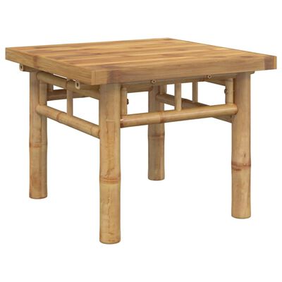 vidaXL Table basse 45x45x35 cm bambou