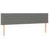 vidaXL Cadre de lit sans matelas gris fonc&eacute; 120x190 cm tissu