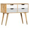 vidaXL Buffet 85 x 40 x 71 cm Bois de manguier massif