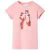T-shirt pour enfants rose 116
