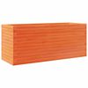 vidaXL Jardini&egrave;re cire marron 110x40x45,5 cm bois de pin massif