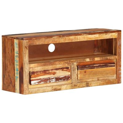 vidaXL Meubles TV 2 pcs 88x30x40 cm Bois de récupération solide