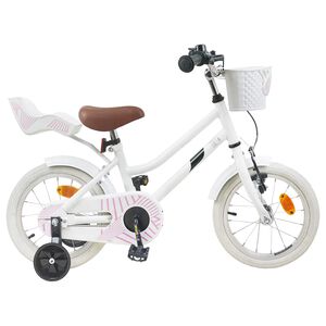 vidaXL V&eacute;lo pour Enfants 16 Pouces pour 4-6 ans Blanc