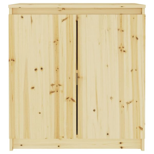 vidaXL Armoire lat&eacute;rale 60x36x65 cm bois de sapin massif