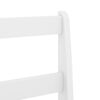 vidaXL Chaises &agrave; manger lot de 2 PANAMA blanc bois massif de pin