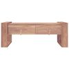 vidaXL Table basse 110x60x40 cm Bois de teck massif